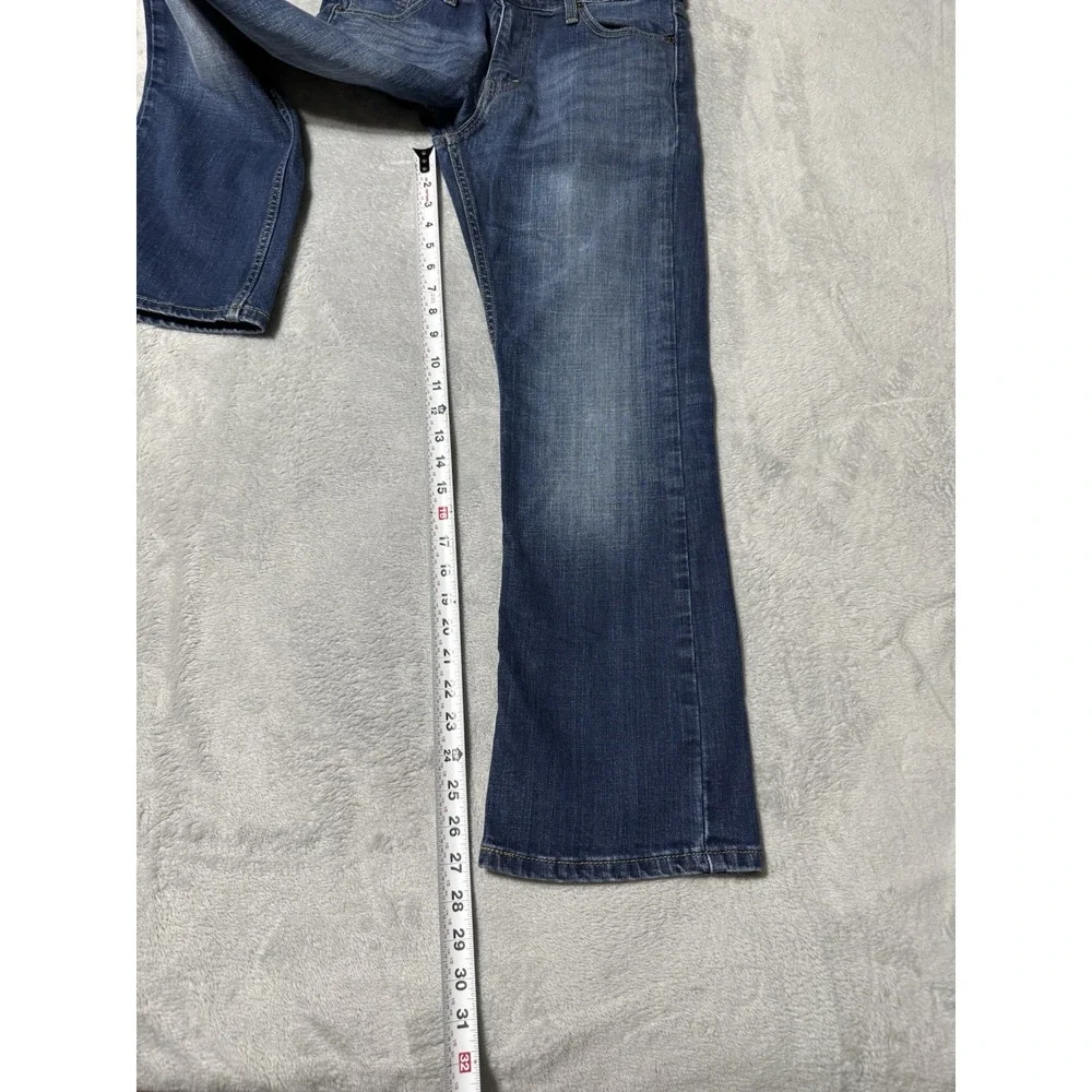 Levis 527 Jeans Mens 29x27 Blue Regular Bootcut Mid Rise Medium Wash Denim